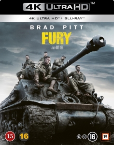 Movie - Fury (4K+Bd) Bnl+Nc in der Gruppe Film / Film UHD-4K / Action bei Bengans Skivbutik AB (5661148)