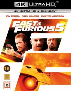 Movie - Fast & Furious 5 (Uhd+Bd) Uhd S-T in der Gruppe Film / Film UHD-4K / Action bei Bengans Skivbutik AB (5661241)