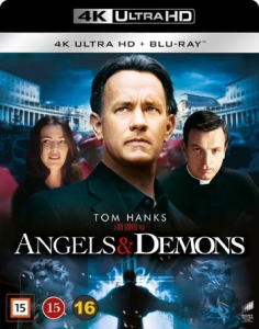 Movie - Angels & Demons (Uhd+Bd) Uhd S-T in der Gruppe Film / Film UHD-4K / Action bei Bengans Skivbutik AB (5661290)