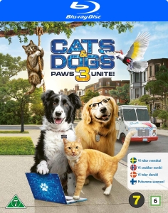 Movie - Cats & Dogs 3: Paws Unite! in der Gruppe FILM / Film Blu-ray / Family bei Bengans Skivbutik AB (5661480)
