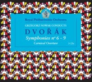 Dvorak - Symphonies 6-9 in der Gruppe Externt_Lager / Naxoslager bei Bengans Skivbutik AB (566150)