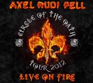 Axel Rudi Pell - Live On Fire in der Gruppe CD / Pop-Rock bei Bengans Skivbutik AB (566168)