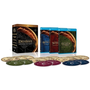 Movie - Lord Of The Rings Trilogy Extended Versi in der Gruppe Film / Film Blu-ray / Adventure bei Bengans Skivbutik AB (5661687)