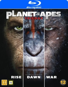 Movie - Planet Of The Apes 1-3 ('11-'17) Bd in der Gruppe Film / Film Blu-ray / Action bei Bengans Skivbutik AB (5661773)