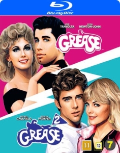 Movie - Grease 1-2  (Remastered) Bd in der Gruppe Film / Film Blu-ray / Musical bei Bengans Skivbutik AB (5661801)