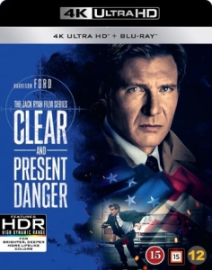 Movie - Clear And Present Danger Uhd in der Gruppe Film / Film UHD-4K / Action bei Bengans Skivbutik AB (5661814)