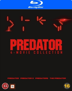 Movie - Predator 1-4 Bd in der Gruppe Film / Film Blu-ray / Action bei Bengans Skivbutik AB (5661862)