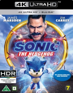 Movie - Sonic The Hedgehog Uhd in der Gruppe FILM / Film UHD-4K / Family bei Bengans Skivbutik AB (5661975)