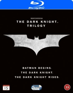 Movie - Dark Knight Trilogy, The (Bd/S/N) in der Gruppe Film / Film Blu-ray / Action bei Bengans Skivbutik AB (5662226)