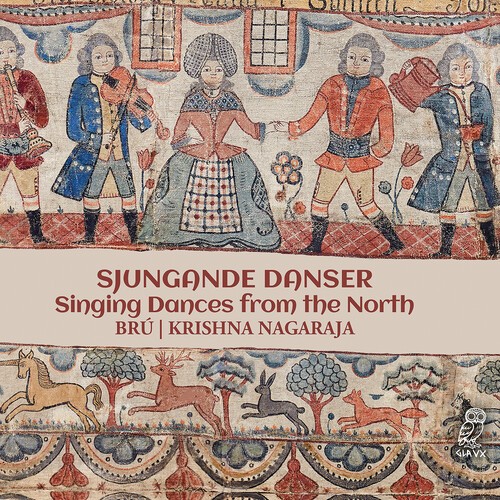 Brú Krishna Nagaraja - Sjungande Danser - Singing Dances F in der Gruppe CD / Bestseller bei Bengans Skivbutik AB (5662585)