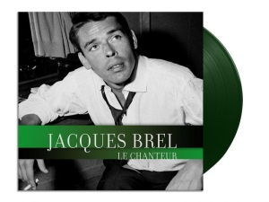 Brel Jacques - Le Chanteur (Green Vinyl Lp) in der Gruppe VINYL / Kommande / Pop-Rock bei Bengans Skivbutik AB (5663148)