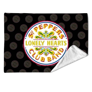 The Beatles - Sgt Pepper Small Fleece Blanket in der Gruppe MERCHANDISE / Merch / Nyheter / Pop-Rock bei Bengans Skivbutik AB (5663167)