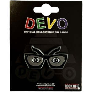 Devo - Oh, No! Glasses Pin Badge in der Gruppe MERCHANDISE / Pin-Button Badge / Elektronisch bei Bengans Skivbutik AB (5663215)