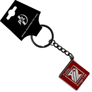 Pil - New Logo Red Keychain in der Gruppe MERCHANDISE / Schlüsselanhänger / Pop-Rock bei Bengans Skivbutik AB (5663221)