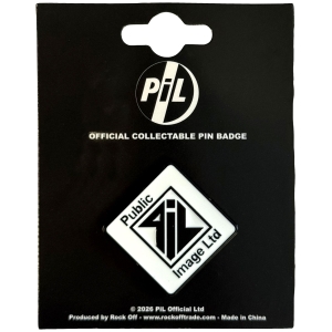 Pil - New Logo B&W Pin Badge in der Gruppe MERCHANDISE / Pin-Button Badge / Pop-Rock bei Bengans Skivbutik AB (5663228)