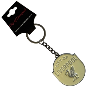 Rock Off - City Of Liverpool Emblem Keychain in der Gruppe Merchandise bei Bengans Skivbutik AB (5663232)