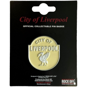 Rock Off - City Of Liverpool Emblem Pin Badge in der Gruppe Merchandise bei Bengans Skivbutik AB (5663237)