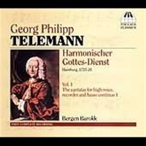 Telemann - Harmonischer Gottes-Dienst in der Gruppe CD bei Bengans Skivbutik AB (566324)