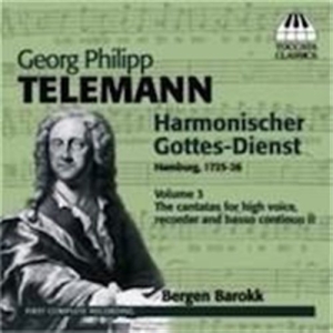 Telemann - Harmon. Gottes-Dienst 3 in der Gruppe Externt_Lager / Naxoslager bei Bengans Skivbutik AB (566326)