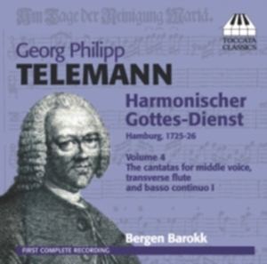 Telemann - Harm.Gottesdienst 4 in der Gruppe Externt_Lager / Naxoslager bei Bengans Skivbutik AB (566328)