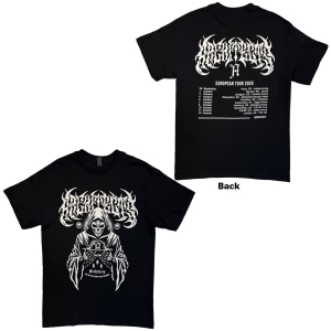 Architects - Tste&Ab Skeleton Eu Tour 25 Uni Bl T-Shirt in der Gruppe MERCHANDISE / T-shirt / Nyheter / Hårdrock bei Bengans Skivbutik AB (5663327r)