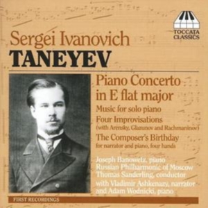 Taneyev - Piano Music in der Gruppe Externt_Lager / Naxoslager bei Bengans Skivbutik AB (566333)