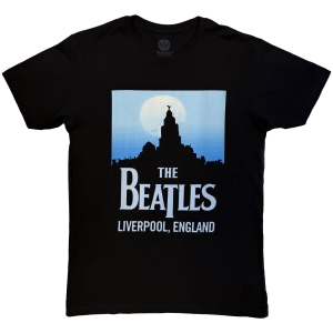 The Beatles - Liverpool, England Uni Bl T-Shirt in der Gruppe MERCHANDISE / T-shirt / Nyheter / Pop-Rock bei Bengans Skivbutik AB (5663595r)
