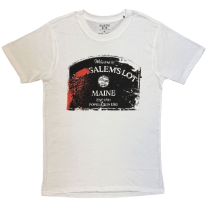 Salems Lot - Welcome... Uni Wht T-Shirt in der Gruppe MERCHANDISE / T-shirt / Nyheter /  bei Bengans Skivbutik AB (5663607r)