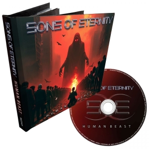 Sons Of Eternity - Human Beast (Mediabook) in der Gruppe CD / Kommande / Hårdrock bei Bengans Skivbutik AB (5663745)