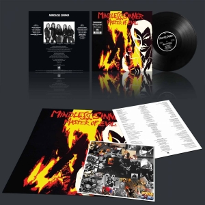 Mindless Sinner - Master Of Evil (Black Vinyl Lp) in der Gruppe VINYL / Kommande / Hårdrock bei Bengans Skivbutik AB (5663761)