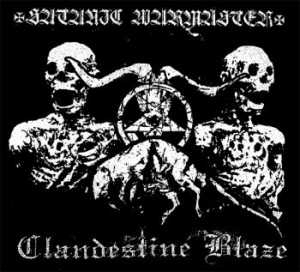 Clandestine Blaze / Satanic Warmast - Split (Digipack) in der Gruppe CD bei Bengans Skivbutik AB (5663856)