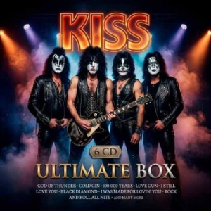 Kiss - Ultimate Box (6 Cd Box) in der Gruppe CD / Kommande / Hårdrock bei Bengans Skivbutik AB (5663915)