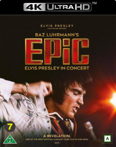 Movie - Epic: Elvis Presley In Concert (4K Ultra HD) in der Gruppe FILM / Film UHD-4K /  /  bei Bengans Skivbutik AB (5664613)