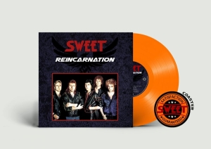 Sweet - Reincarnation (Orange Vinyl Lp) in der Gruppe VINYL / Kommande / Pop-Rock bei Bengans Skivbutik AB (5664826)