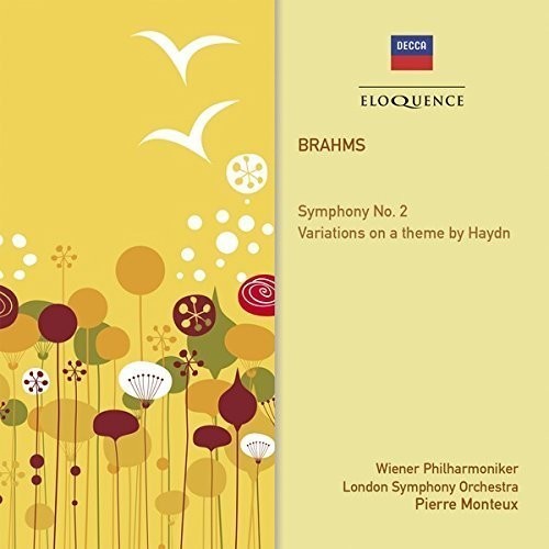Johannes Brahms - Symphony No. 2 in der Gruppe CD / Klassiskt bei Bengans Skivbutik AB (5664874)