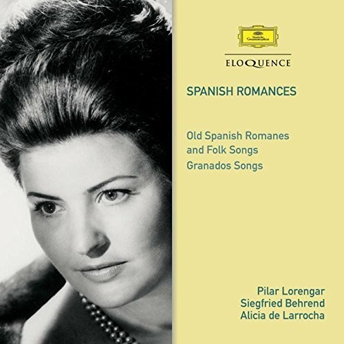 Pilar Lorengar - Spanish Romances in der Gruppe CD / Klassiskt bei Bengans Skivbutik AB (5664908)