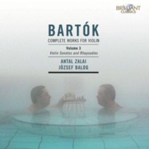 Bartok - Complete Works For Violin Vol 3 in der Gruppe Externt_Lager / Naxoslager bei Bengans Skivbutik AB (566499)