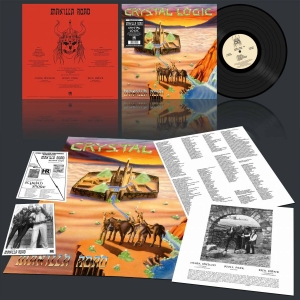 Manilla Road - Crystal Logic (Black Vinyl Lp) in der Gruppe VINYL / Kommande / Hårdrock bei Bengans Skivbutik AB (5665007)