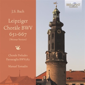 Bach - Leipziger Chorale in der Gruppe CD bei Bengans Skivbutik AB (566509)