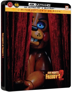 Movie - Five Nights At Freddy's 2 (Steelbook + Blu-Ray) in der Gruppe Film / Film UHD-4K / / bei Bengans Skivbutik AB (5665124)