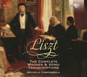 Liszt - Wagner & Verdi Transcriptions in der Gruppe CD bei Bengans Skivbutik AB (566518)