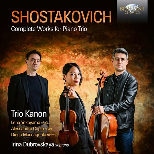 Dmitry Shostakovich - Complete Works For Piano Trio in der Gruppe CD / Klassiskt bei Bengans Skivbutik AB (5665209)