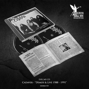 Cadaver - Demos & Live 1988-1991 (2 Cd) in der Gruppe CD / Kommande / Hårdrock bei Bengans Skivbutik AB (5665237)