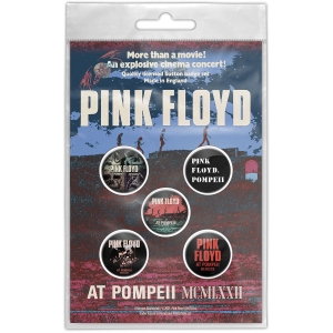 Pink Floyd - Live In Pompeii Button Badge Pack in der Gruppe MERCHANDISE / Pin-Button Badge / / bei Bengans Skivbutik AB (5665322)