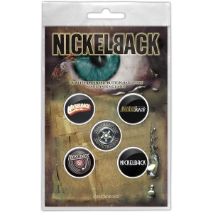 Nickelback - Silver Side Up Button Badge Pack in der Gruppe MERCHANDISE / Pin-Button Badge /  /  bei Bengans Skivbutik AB (5665323)