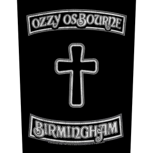 Ozzy Osbourne - Birmingham Back Patch in der Gruppe MERCHANDISE / Stoffaufnäher / Heavy Metal bei Bengans Skivbutik AB (5665336)