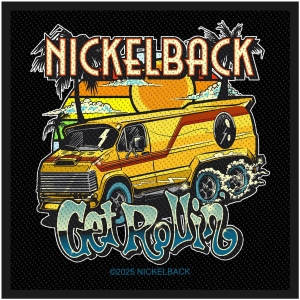 Nickelback - Get Rollin' Standard Patch in der Gruppe MERCHANDISE / Stoffaufnäher /  /  bei Bengans Skivbutik AB (5665473)