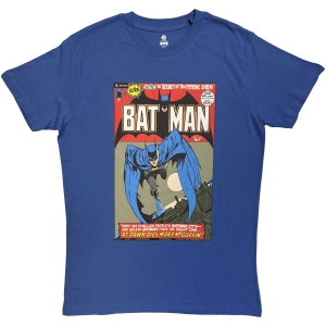 Batman - Comic Cover Uni Blue T-Shirt in der Gruppe MERCHANDISE / T-shirt / Nyheter / Film-Musikal bei Bengans Skivbutik AB (5665531r)