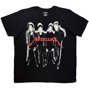 Metallica - All Over Full Uni Bl T-Shirt in der Gruppe MERCHANDISE / T-shirt / Nyheter / Hårdrock bei Bengans Skivbutik AB (5665554r)