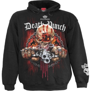 Five Finger Death Punch - Assassin - Black Pullover Hoodie in der Gruppe MERCHANDISE / Kapuzenpullover / Nyheter / Hårdrock bei Bengans Skivbutik AB (5665984r)